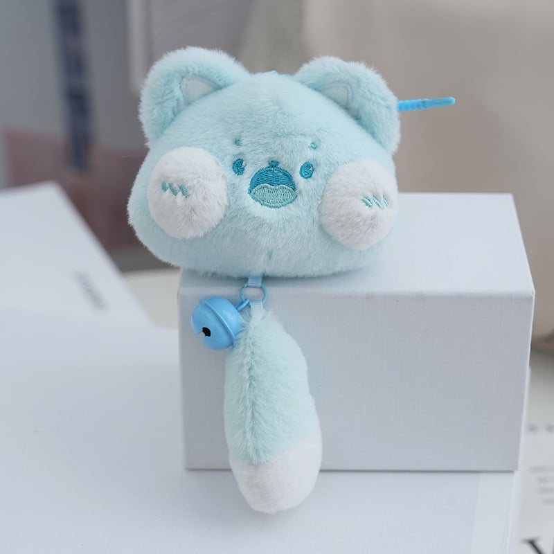 Its Joy плюшено котешко ключодържател – животински дизайн, PP памук пълнеж, възраст 15–35