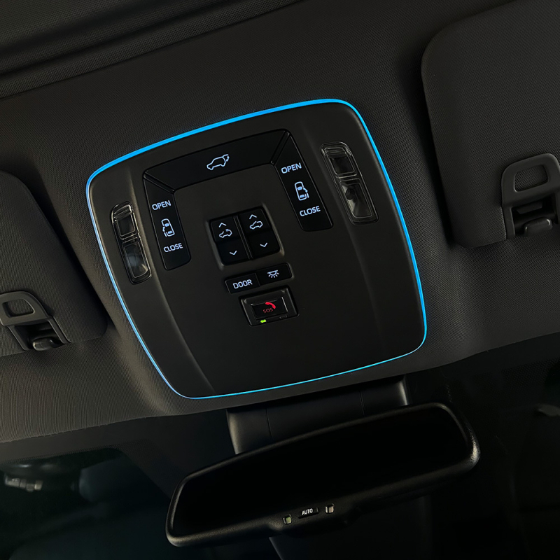 Gresvia Scania таванна атмосфера светлина за товарен автомобил SN010, ABS, щипков монтаж