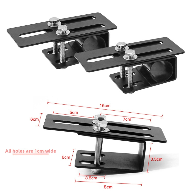 Klip na upevnenie batožinového nosiča na streche so svetelným držiakom pre SUV – snap-on inštalácia, 5W, prispôsobiteľné spracovanie