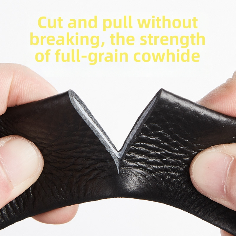 Мъжки кожен колан от първокласна телешка кожа, с автоматично закопчаване, ширина 3,5 см, ембосирана обработка