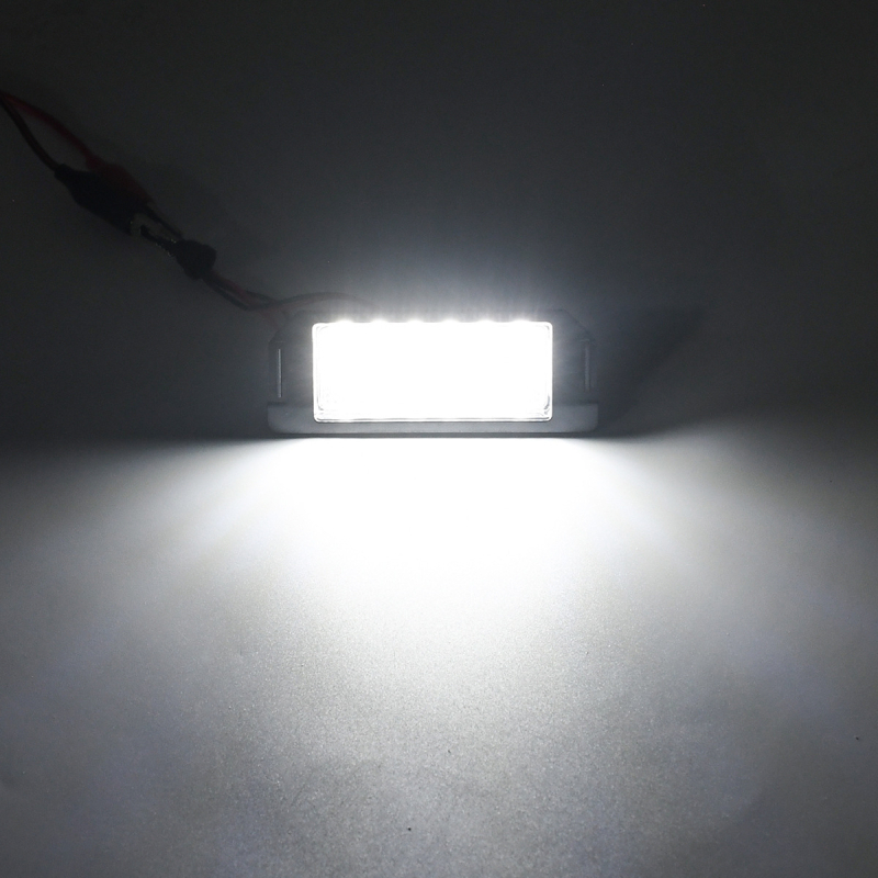 LED lampica za registarsku pločicu za Hyundai i20 i Kia seriju, 12V, 3W, 6500K, LED+PC, životni vijek 50.000 sati