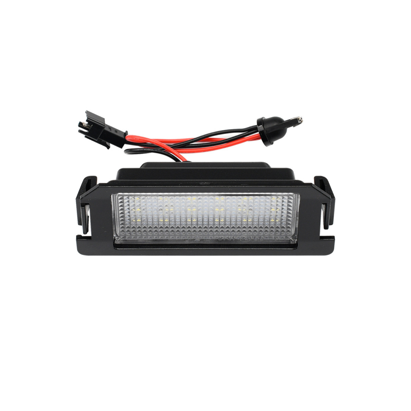 LED lampica za registarsku pločicu za Hyundai i20 i Kia seriju, 12V, 3W, 6500K, LED+PC, životni vijek 50.000 sati