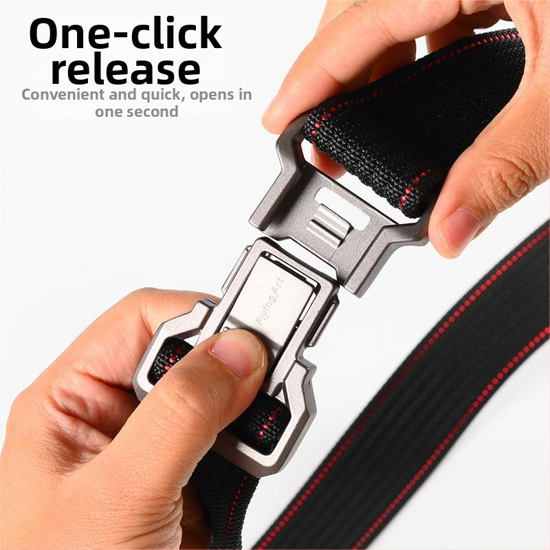 Najlonski taktički kaiš s kopčom od legure, kopča na snap, širina 2–4 cm, obrada elektropoliranjem i laserskim graviranjem