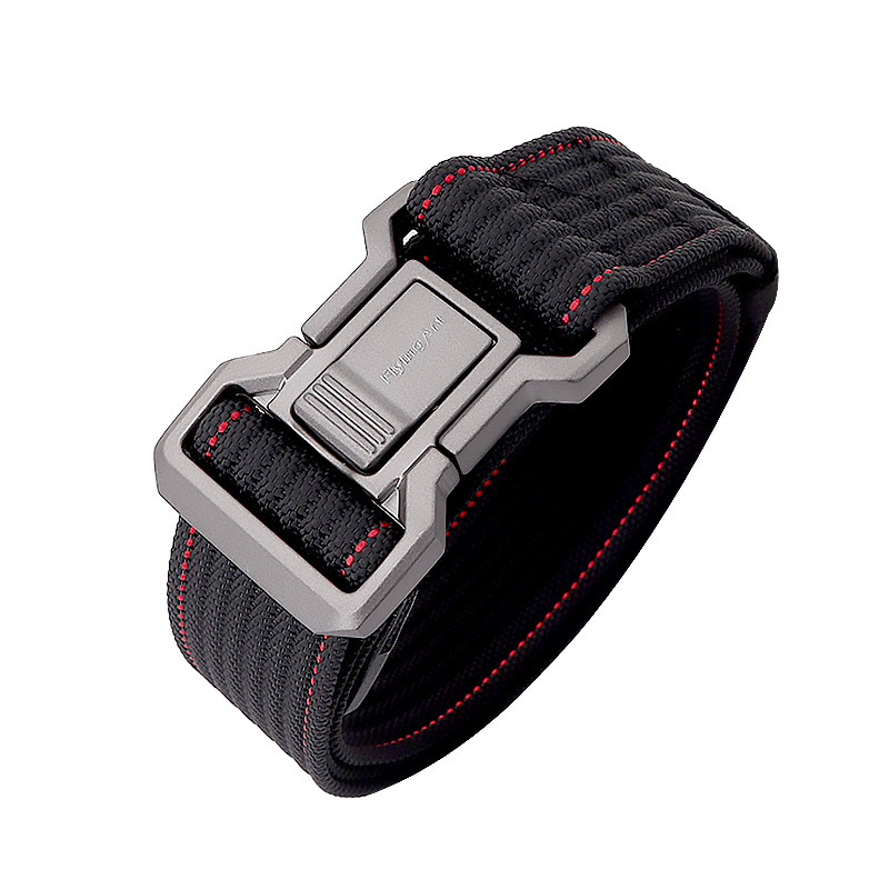 Najlonski taktički kaiš s kopčom od legure, kopča na snap, širina 2–4 cm, obrada elektropoliranjem i laserskim graviranjem