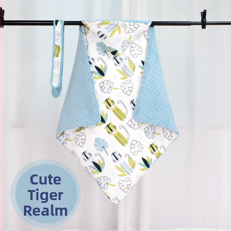 Detská quilt prikrývka s bavlneným výplňou a bavlneným materiálom, 700 g, jar-jesenné obdobie, s motívom kreslených postáv, pre dojčatá do 3 rokov