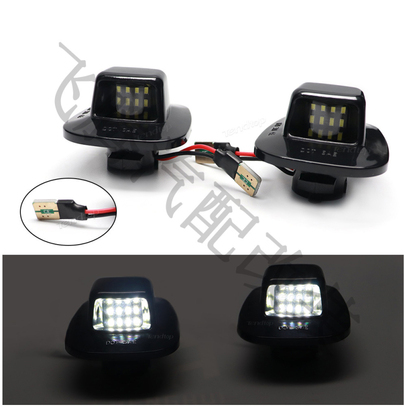 LED φως πινακίδας για Chevrolet C1500/C2500/C3500 pickup (1988-2000), 12V, 5W, διάρκεια ζωής 50000 h, LED πηγή φωτισμού