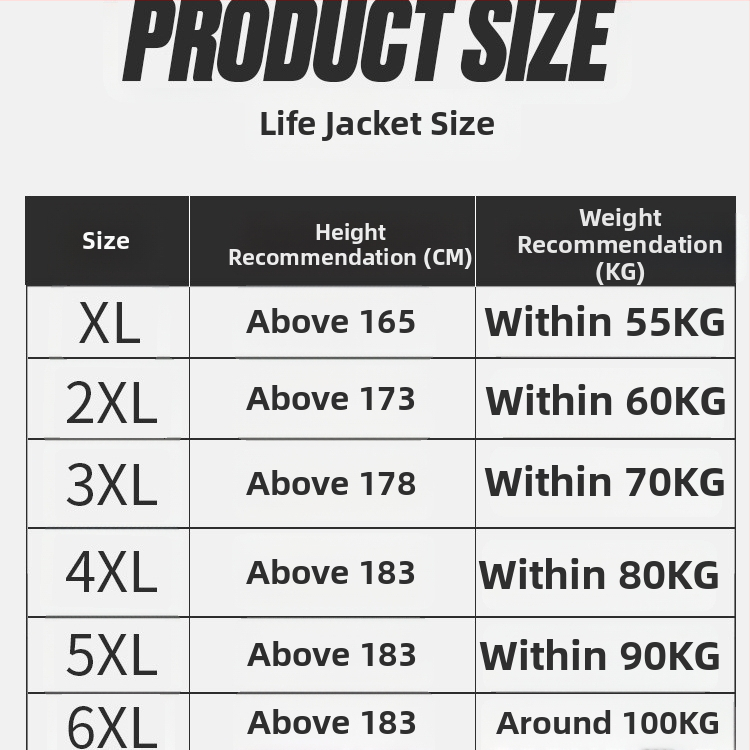 Záchranná vesta pre dospelých, značka Shabbat, materiál EPE, licencovaná súkromná značka