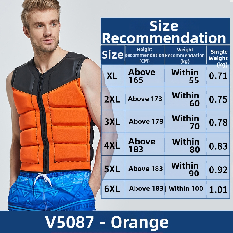 Záchranná vesta pre dospelých, značka Shabbat, materiál EPE, licencovaná súkromná značka