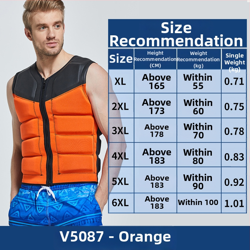 Záchranná vesta pre dospelých, značka Shabbat, materiál EPE, licencovaná súkromná značka