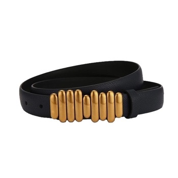 Дамски колан от естествена кожа, катарама от сплав, закопчаване с щифт, ширина 2–4 см, стил бизнес/универсален