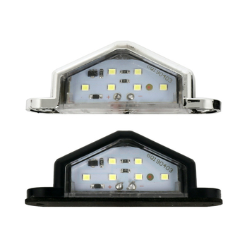 Svjetlo registarske pločice kamiona, 6 LED, 12–24V napajanje