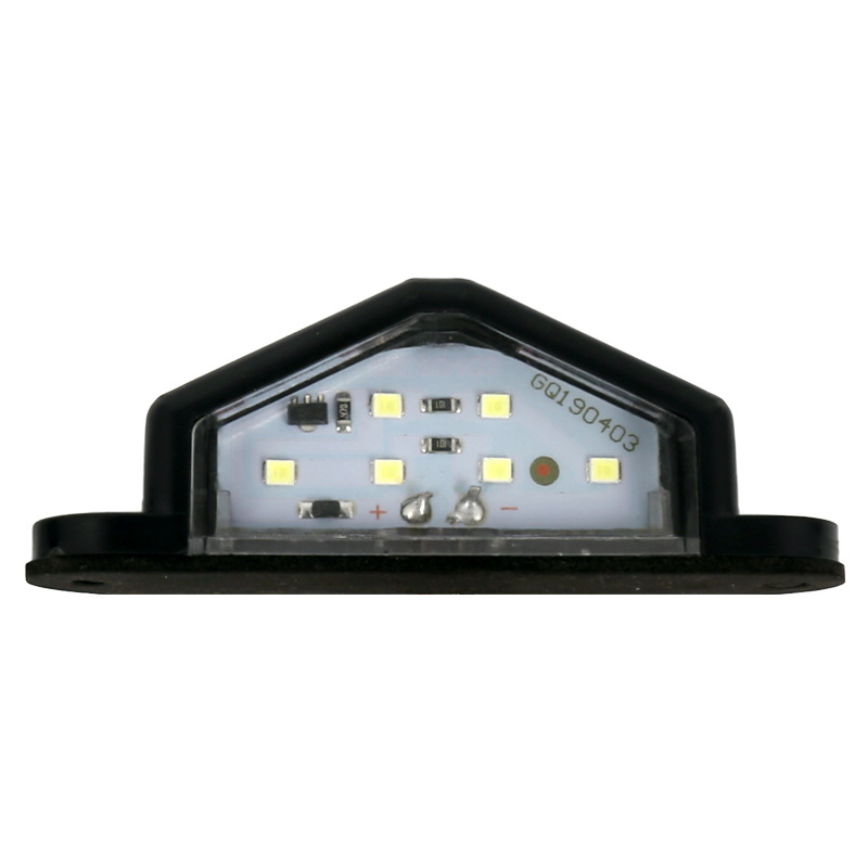 Svjetlo registarske pločice kamiona, 6 LED, 12–24V napajanje