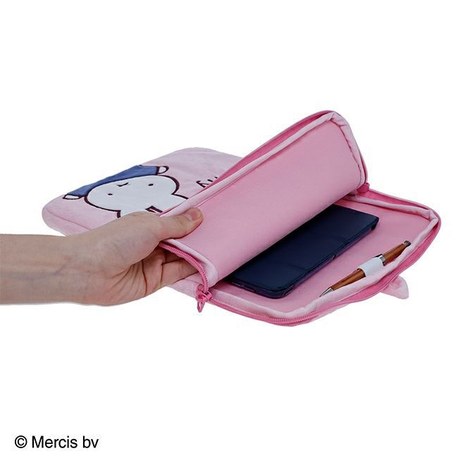 Taška na tablet s vyšívaným motívom Miffy v japonskom štýle, prenosná, s ochranou proti nárazu, obal na notebook a laptop