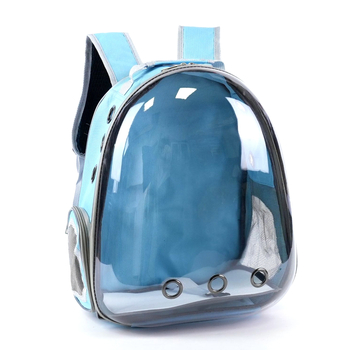 Котешка раница за пренасяне на домашни любимци, твърд корпус, поликарбонат, капацитет малък/среден