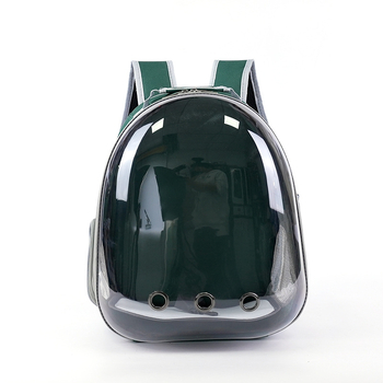 Котешка раница за пренасяне на домашни любимци, твърд корпус, поликарбонат, капацитет малък/среден