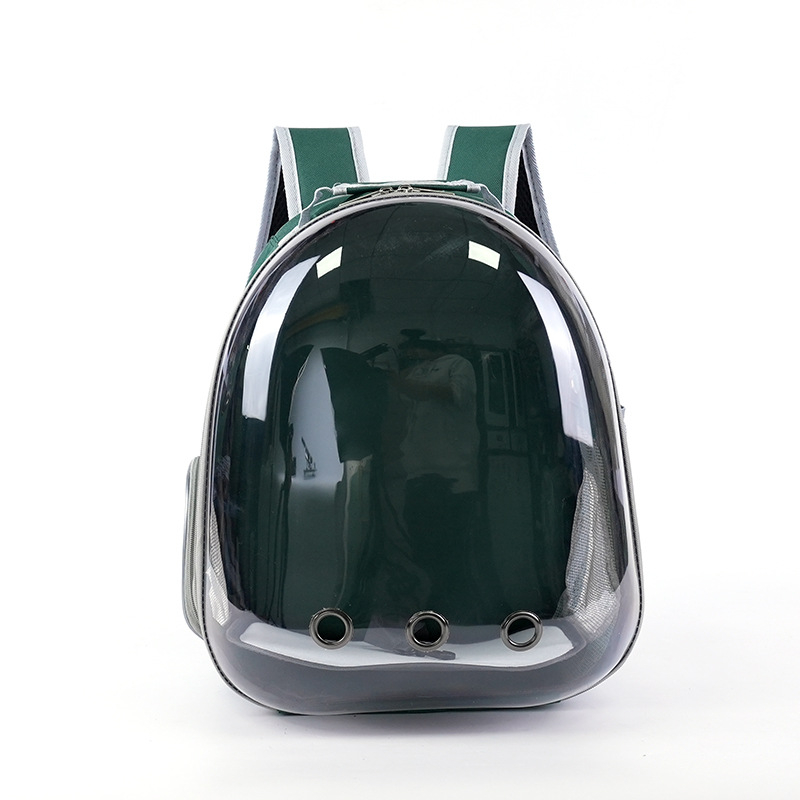 Котешка раница за пренасяне на домашни любимци, твърд корпус, поликарбонат, капацитет малък/среден