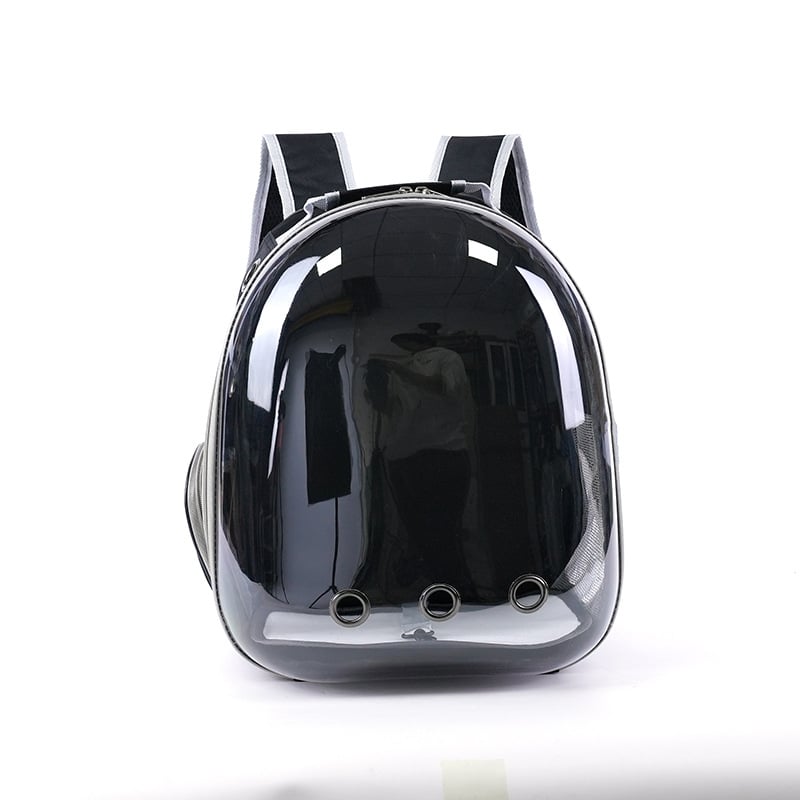 Котешка раница за пренасяне на домашни любимци, твърд корпус, поликарбонат, капацитет малък/среден