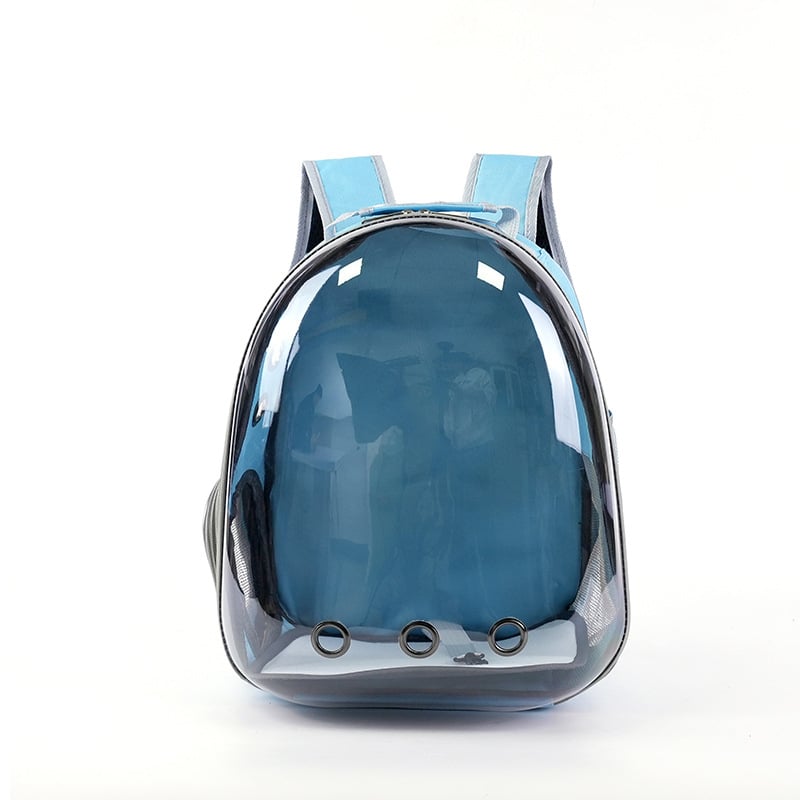 Котешка раница за пренасяне на домашни любимци, твърд корпус, поликарбонат, капацитет малък/среден