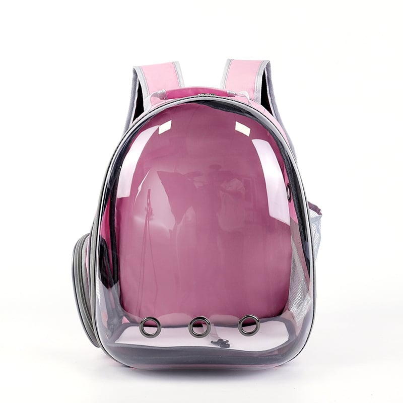 Котешка раница за пренасяне на домашни любимци, твърд корпус, поликарбонат, капацитет малък/среден