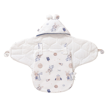 Butterfly swaddle deka za novorođenčad – 100% pamuk, 500–800 g, jesen/zima, lagani luksuz stil, mogućnost prilagođavanja