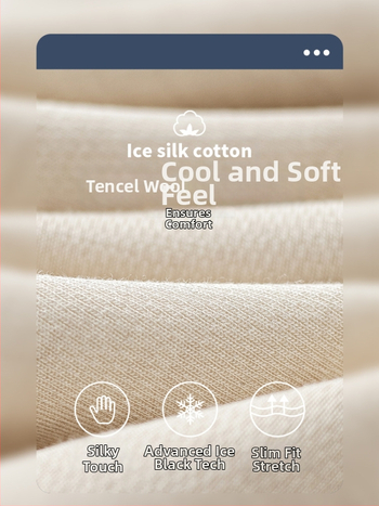 Muške sportske hlače ravnog kroja od smjese vune i tencela, jesensko izdanje 2025, srednji pojas, svakodnevni stil