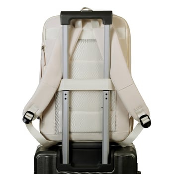 Unisex poslovni ruksak za prijenosno računalo, vodootporan Oxford materijal, otporan na vodu, može nositi 15-inčni laptop, sustav jastuka na ramenima s zračnim jastucima