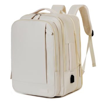 Unisex poslovni ruksak za prijenosno računalo, vodootporan Oxford materijal, otporan na vodu, može nositi 15-inčni laptop, sustav jastuka na ramenima s zračnim jastucima