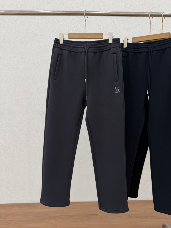 ql1155 Muške sportske casual trenirke od terry materijala, 65% poliester + 35% pamuk, 280 g/m², ravni kroj, proljeće 2025