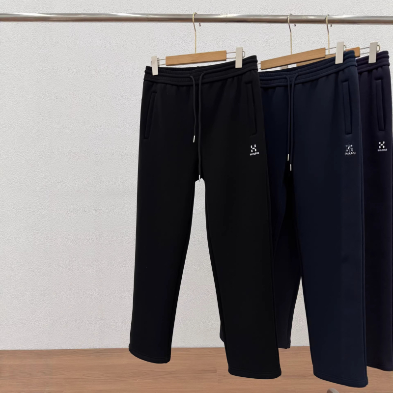 ql1155 Muške sportske casual trenirke od terry materijala, 65% poliester + 35% pamuk, 280 g/m², ravni kroj, proljeće 2025