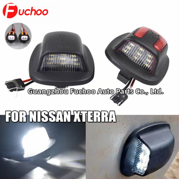 LED φως πινακίδας για Nissan Navara NP300 D22 1998-2004 — 12V, 5W, ABS housing, compatible with NP300 D22