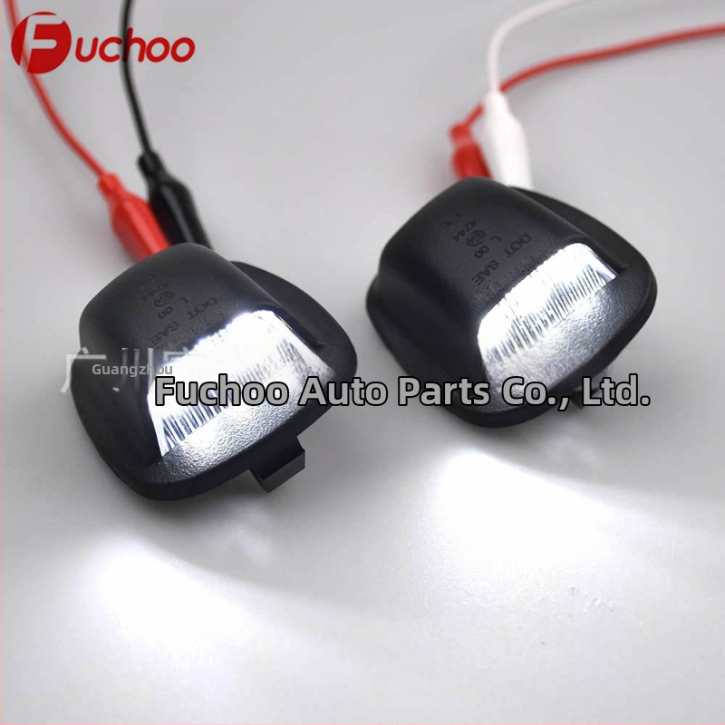 LED φως πινακίδας για Nissan Navara NP300 D22 1998-2004 — 12V, 5W, ABS housing, compatible with NP300 D22