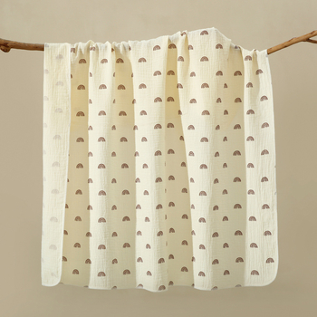 Baba nyári pléd - selyemszál töltet, 100% pamut anyag, újszülöttnek