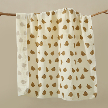 Baba nyári pléd - selyemszál töltet, 100% pamut anyag, újszülöttnek