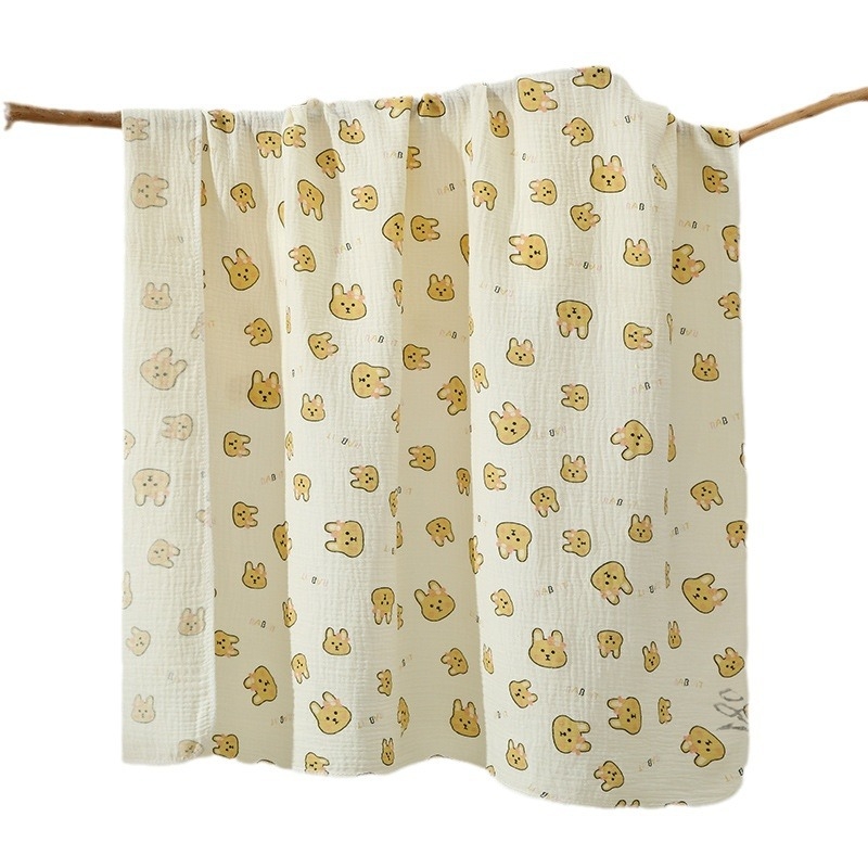 Baba nyári pléd - selyemszál töltet, 100% pamut anyag, újszülöttnek