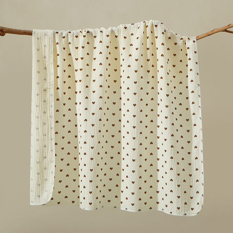 Baba nyári pléd - selyemszál töltet, 100% pamut anyag, újszülöttnek