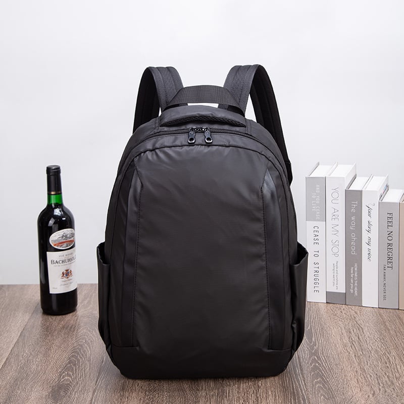Ruksak za laptop za poslovna putovanja, vodootporan, PU kožni detalji, kapacitet 20–35L, Oxford platno, zakrivljeni naramenici, Cross-border stil