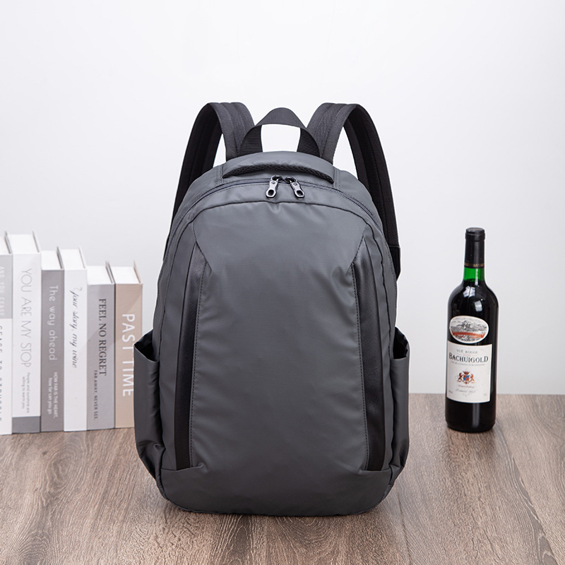 Ruksak za laptop za poslovna putovanja, vodootporan, PU kožni detalji, kapacitet 20–35L, Oxford platno, zakrivljeni naramenici, Cross-border stil