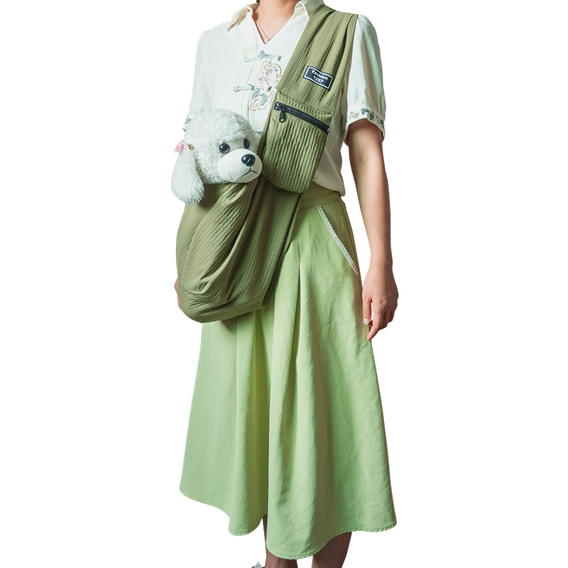 Раница за домашни любимци — портативна за разходки, голям капацитет; материал: ветровка; капацитет: 7,5 кг; структура: средна до мека