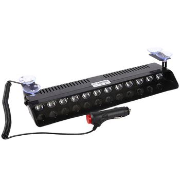 LED upozoravajuće svjetlo za automobil s usisnom čašom, model S12, 12V, ABS+PS