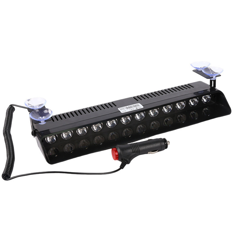 LED upozoravajuće svjetlo za automobil s usisnom čašom, model S12, 12V, ABS+PS