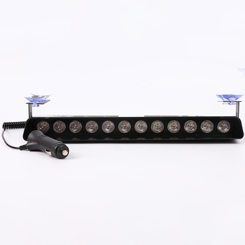 LED upozoravajuće svjetlo za automobil s usisnom čašom, model S12, 12V, ABS+PS