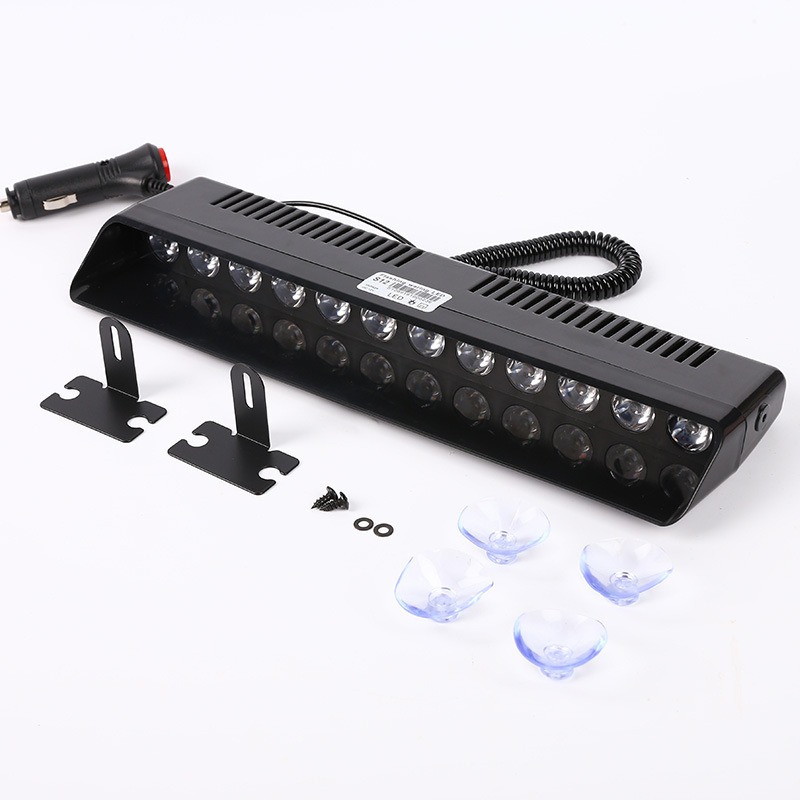 LED upozoravajuće svjetlo za automobil s usisnom čašom, model S12, 12V, ABS+PS