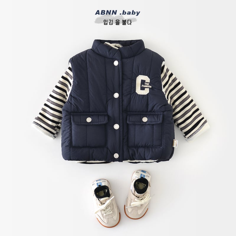 Dječja zimska debela vest s pamukom u podstavku, vanjski najlon, korejskog stila kardigan, jednostruko kopčanje