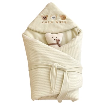 Detská deka z čistej bavlny, polyesterová výplň, jeseň-zima, pre novorodencov.