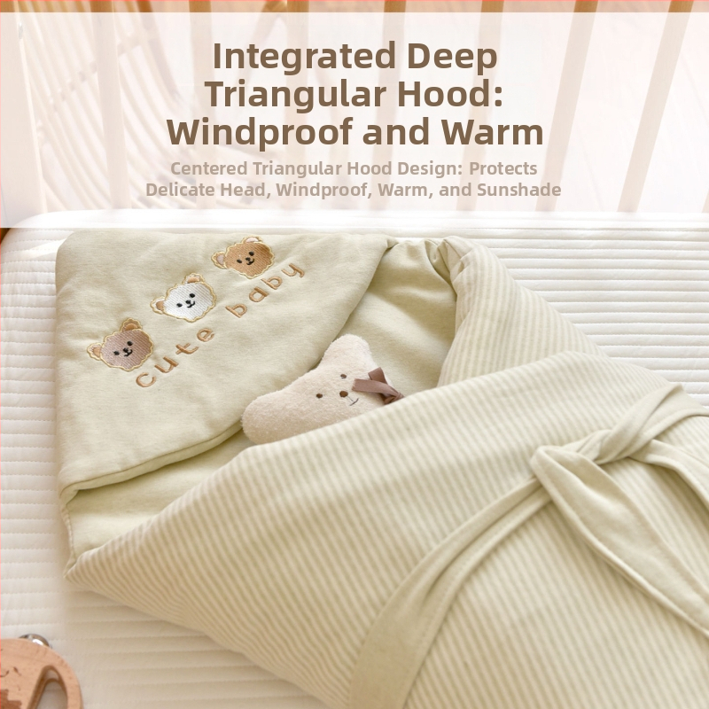 Detská deka z čistej bavlny, polyesterová výplň, jeseň-zima, pre novorodencov.