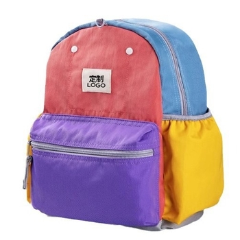 Prilagođeni dječji ruksak SHUKIKU, mini školska torba, najlon, kapacitet ispod 20 l, zatvarač, vodootporan, otporan na habanje, dvostruke naramenice, mogućnost ispisa logotipa