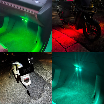 TDGO SL030B ABS Dekorativne Automobilske Svjetla — Montaža ljepilom, 5W, 3V