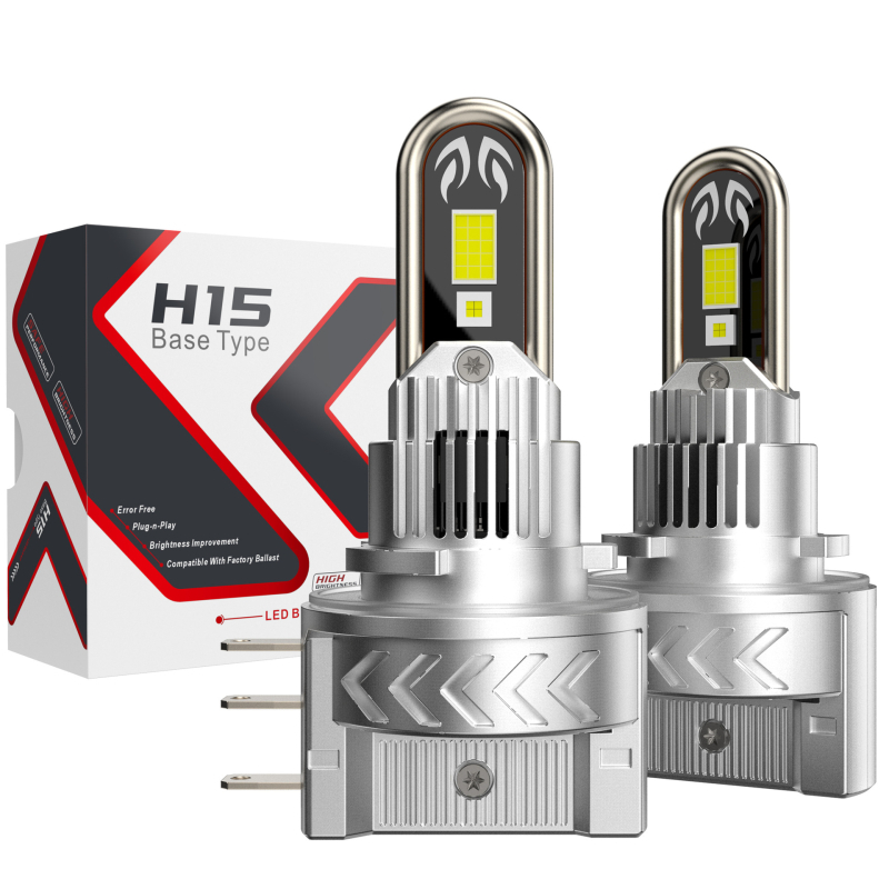 H-15 LED prednja svjetla za dugi domet, 80 W po paru, 9–16 V, 8400 lm, IP67