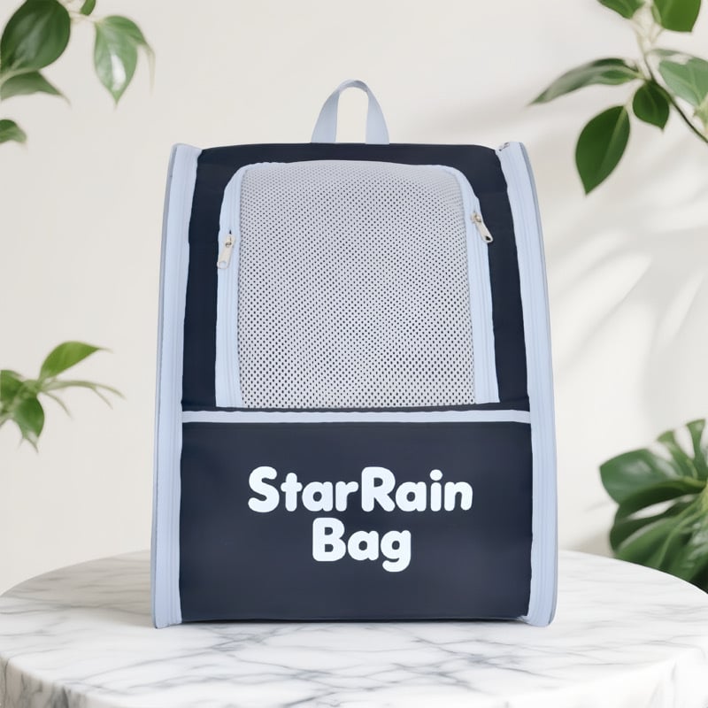 Дишаща сгъваема чанта за домашни любимци за котки и малки кучета, портативна раница за разходки, капацитет 7.5 кг за котки / 5.5 кг за кучета