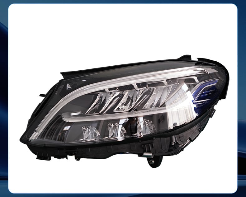 Prednja svjetla za Mercedes-Benz W205 C300 (LED, 12V, 12W, kućište PC, 2017-2021)